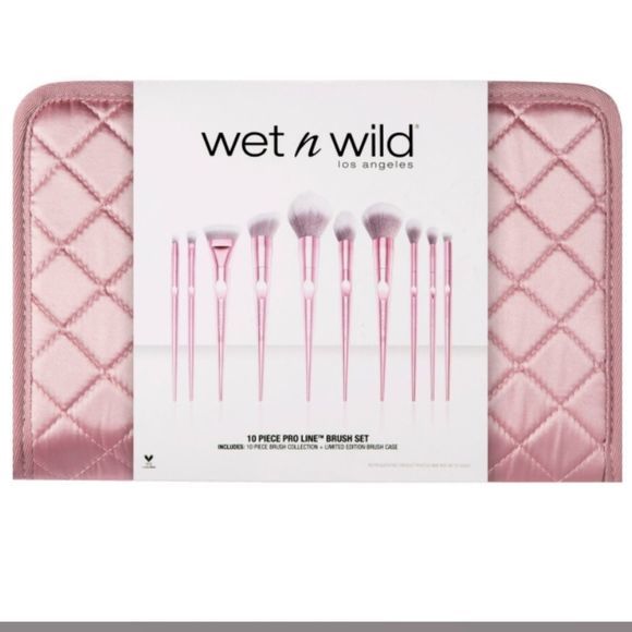 Pro Line Makeup Brush Set wet&wild holiday seasonal limited edition discontinued - Picture 4 of 4